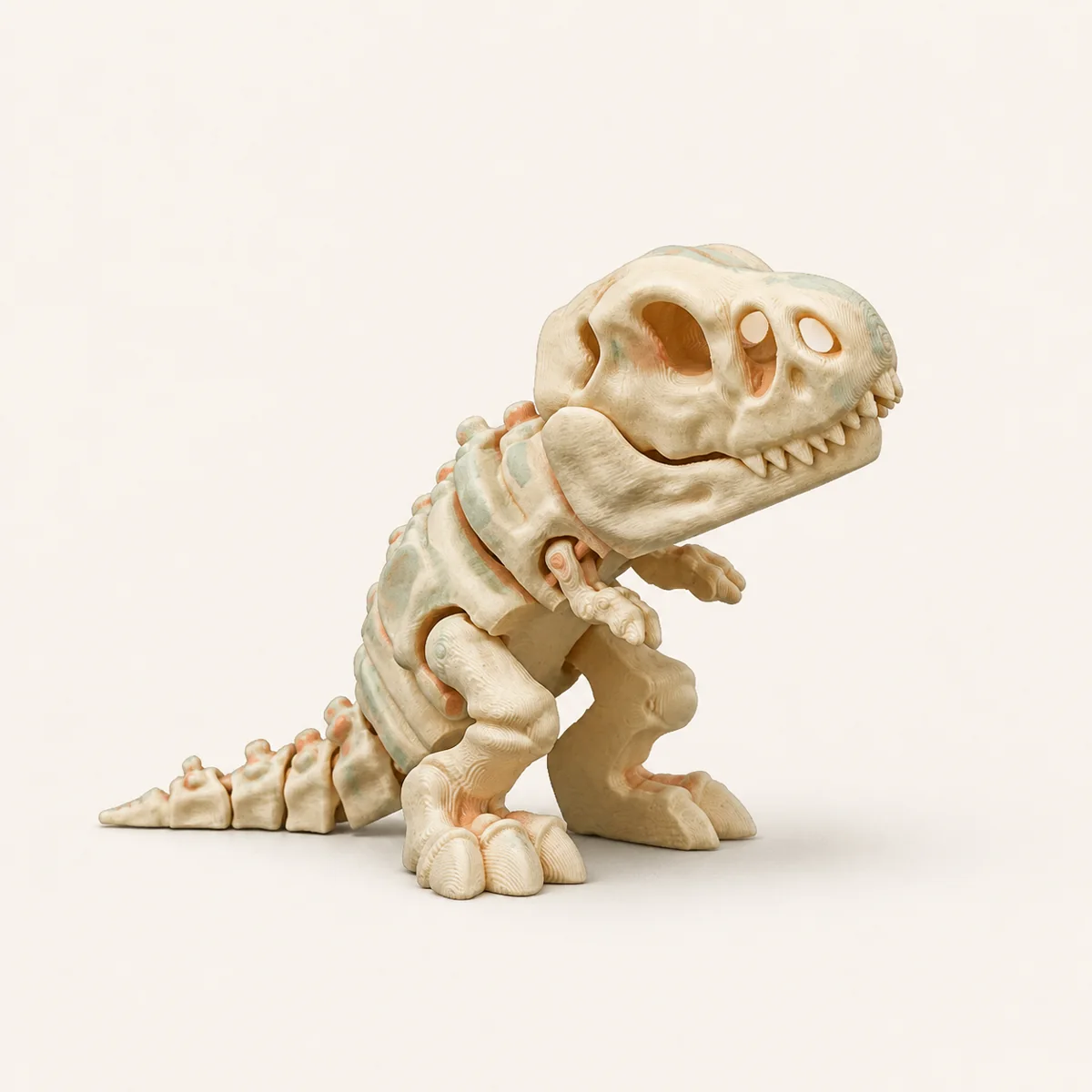 T-Rex mini como figura flexible
